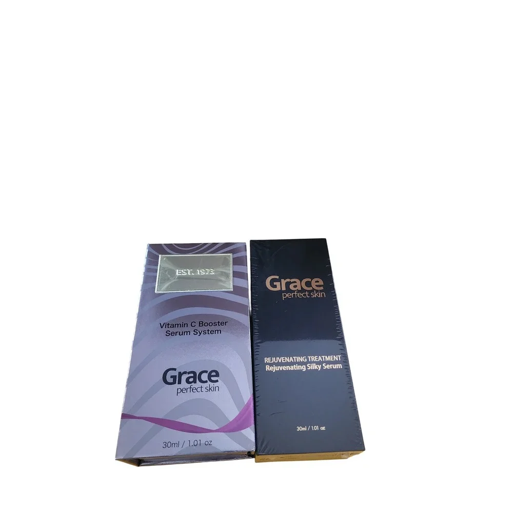 Grace Perfect Skin Vitamin C Booster & Rejuvenating Silky Serum Duo 30ml Each